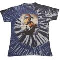 2Pac Photo Swirl (Wash Collection) Blue XL T-Shirt