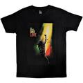 Bob Marley One Love Movie Poster Black L T-Shirt