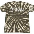 2Pac Gothic Logo (Wash Collection) Green XL T-särk