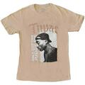 2Pac Only God Sand L Camiseta de manga corta