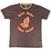 T-shirt 2Pac Hail Mary Brown, Orange & Sand 2XL T-shirt