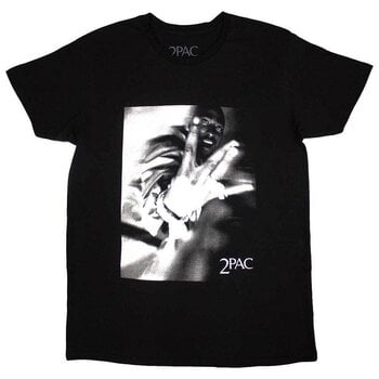 T-shirt 2Pac Fingers Black M T-shirt - 1