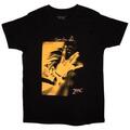 2Pac Fingers Orange Tone Black M T-shirt
