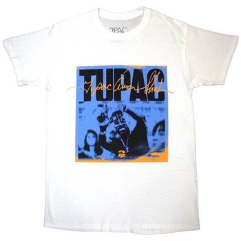 T-Shirt 2Pac LA Sign White XL T-Shirt - 1
