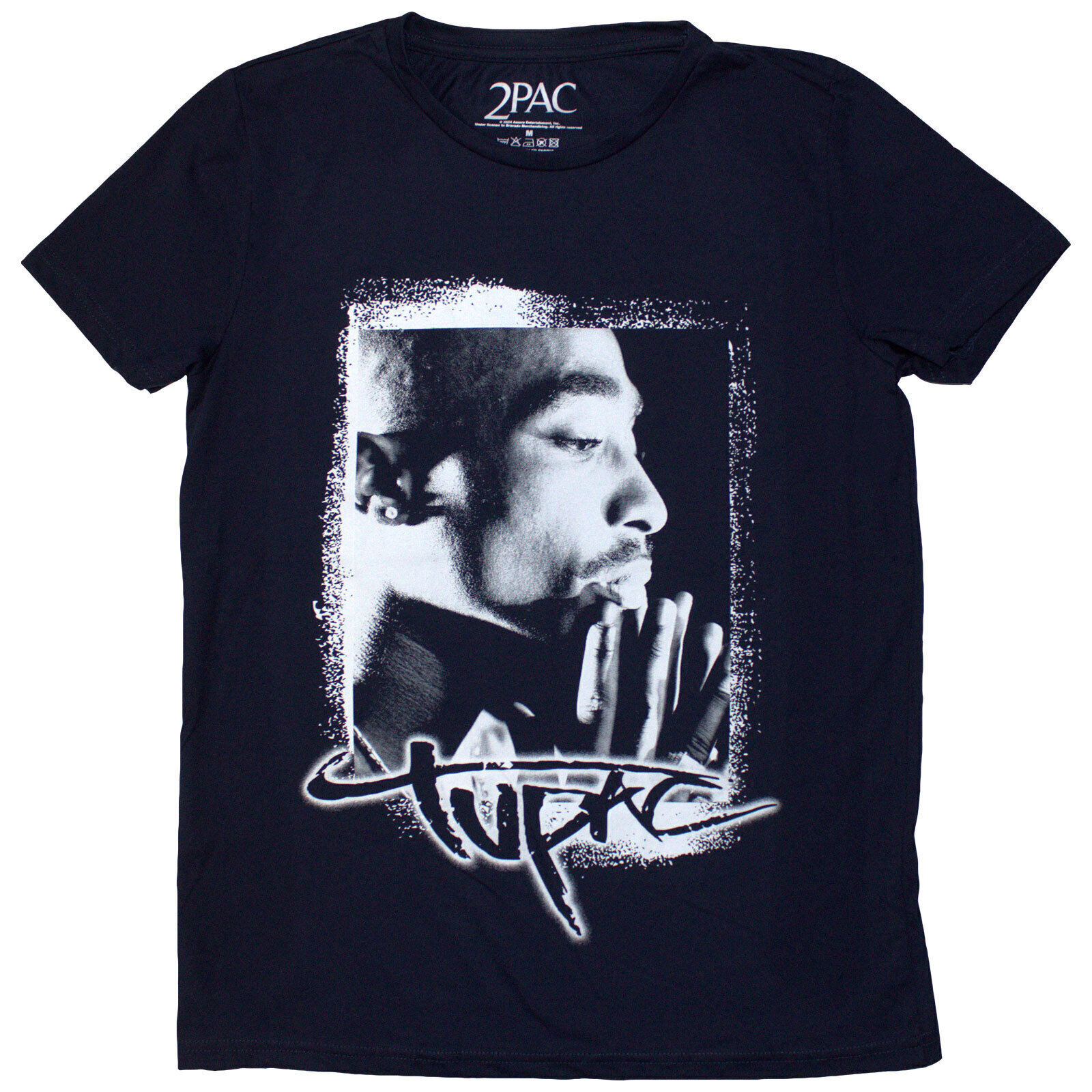 Tricou 2Pac Spray Photo Navy Blue S Damă Tricou