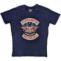 Aerosmith Boston Pride (Wash Collection) Navy Blue M Tricou