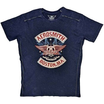 T-Shirt Aerosmith Boston Pride (Wash Collection) Navy Blue L T-Shirt - 1