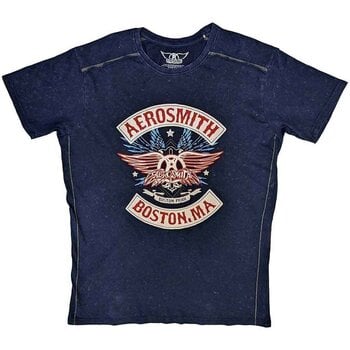 T-shirt Aerosmith Boston Pride (Wash Collection) Navy Blue 2XL T-shirt - 1