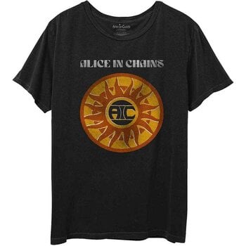 Košulja Alice In Chains Circle Sun Vintage Black S Košulja - 1