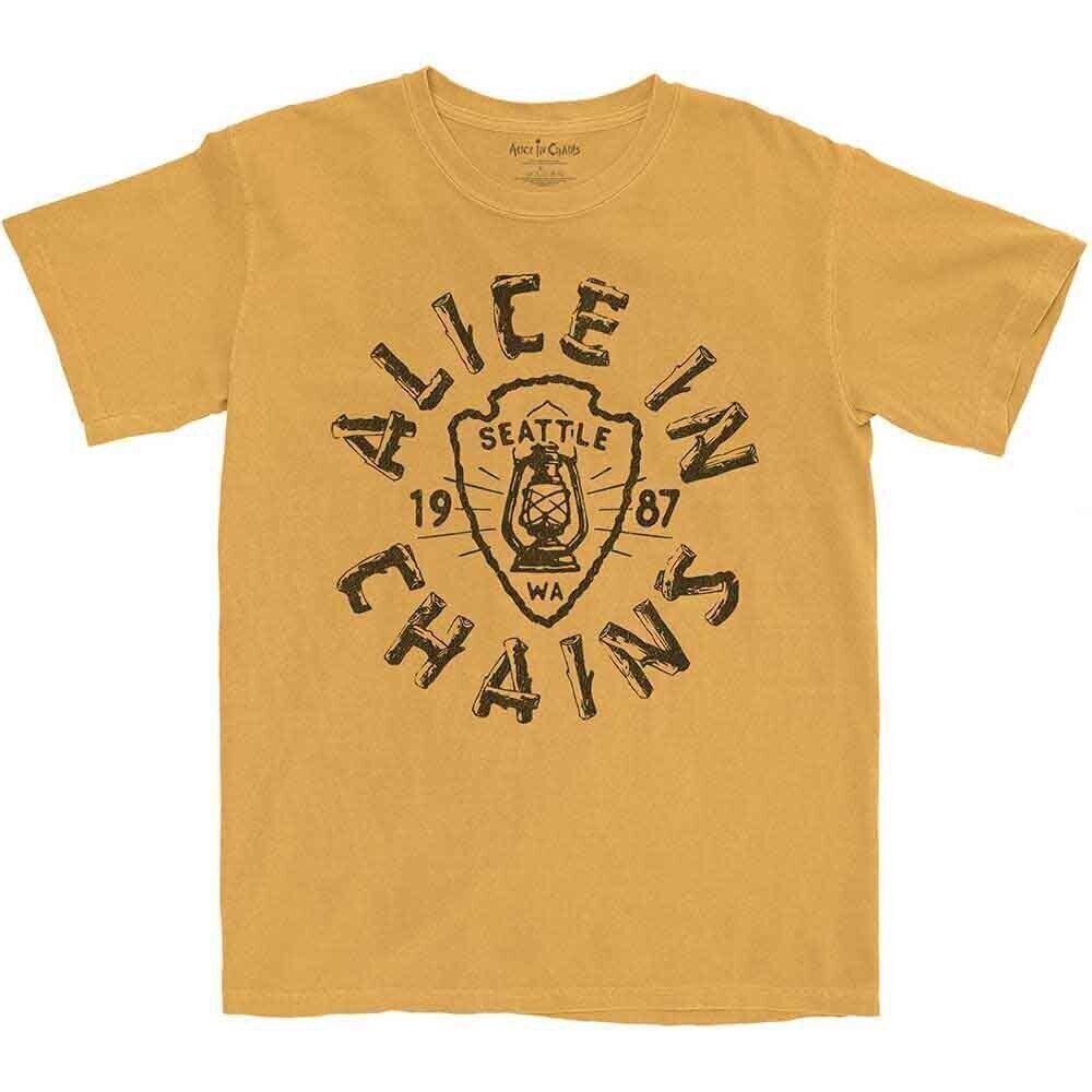 T-Shirt Alice In Chains Lantern Yellow XL T-Shirt