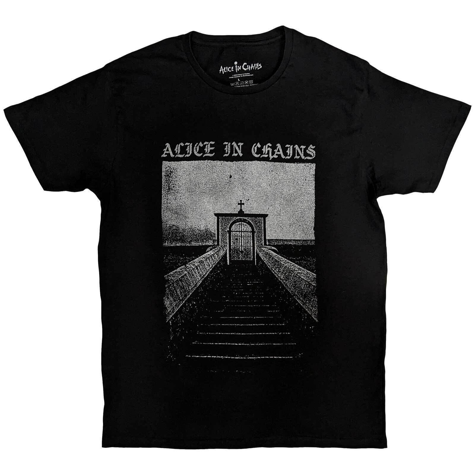 Skjorte Alice In Chains Stairway Black M Skjorte
