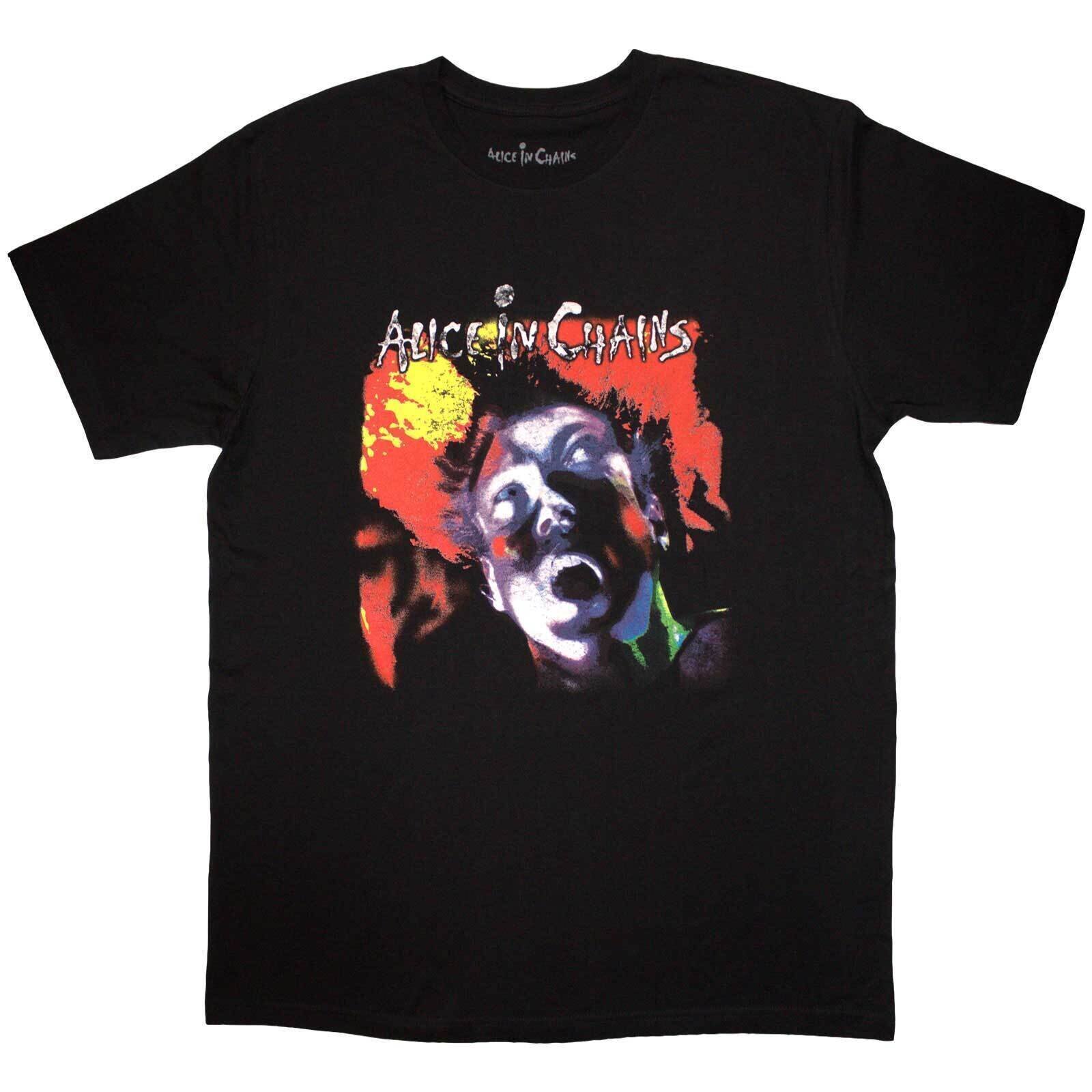 T-Shirt Alice In Chains Facelift Soft Black 2XL T-Shirt