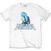 Camiseta de manga corta Bebe Rexha Silver Logo White L Camiseta de manga corta