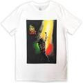 Bob Marley One Love Movie Poster White XL Košulja