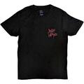 Bullet For My Valentine Floral Omen (Back Print) Black L T-krekls