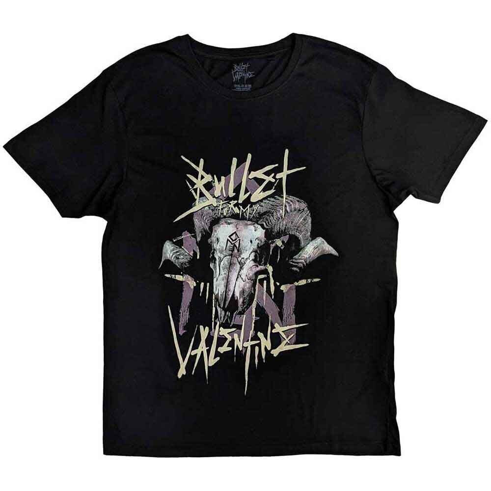 T-Shirt Bullet For My Valentine Ram (Back Print) Black L T-Shirt