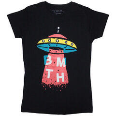 T-shirt Bring Me The Horizon Alien Black XL Feminino T-shirt