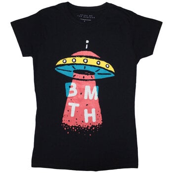 T-shirt Bring Me The Horizon Alien Black 2XL Femme T-shirt - 1