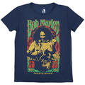 Bob Marley 1978 Denim Blue M De mujer Camiseta de manga corta