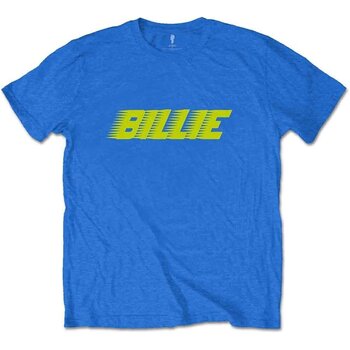 T-Shirt Billie Eilish Racer Logo Mid Blue L T-Shirt - 1