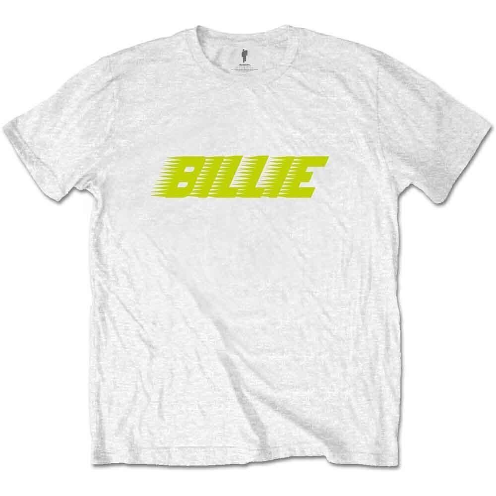 T-Shirt Billie Eilish Racer Logo White M T-Shirt
