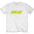 Billie Eilish Racer Logo White XL Koszulka