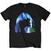 T-Shirt Billie Eilish Neon Shadow Blue Black 2XL T-Shirt