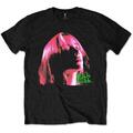Billie Eilish Neon Shadow Pink Black XL T-shirt