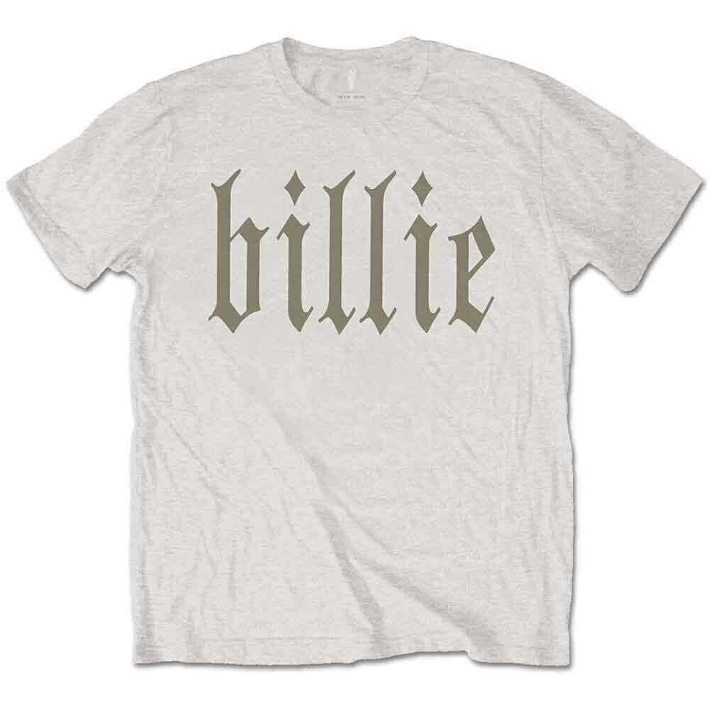 Camiseta de manga corta Billie Eilish Billie 5 (Back Print) Natural M Camiseta de manga corta
