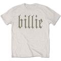 Billie Eilish Billie 5 (Back Print) Natural M T-shirt