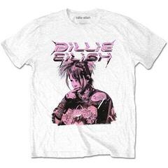 T-Shirt Billie Eilish Purple Illustration White 2XL T-Shirt