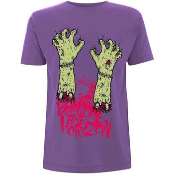 T-Shirt Bring Me The Horizon Zombie Hands Purple L T-Shirt - 1