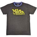 Billie Eilish Neon Green Logo Charcoal Grey L T-Shirt