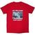 T-Shirt Billie Eilish Hit Me Hard And Soft Negative Red 2XL T-Shirt