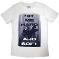 Billie Eilish Hit Me Hard And Soft Falling (Back Print) Natural S T-Shirt