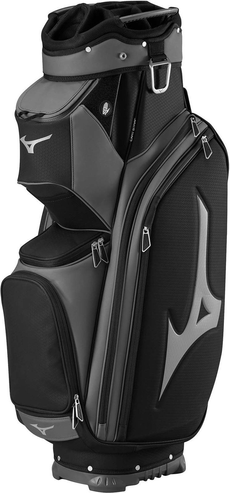 Golfbag Mizuno Pro Black Cart Bag