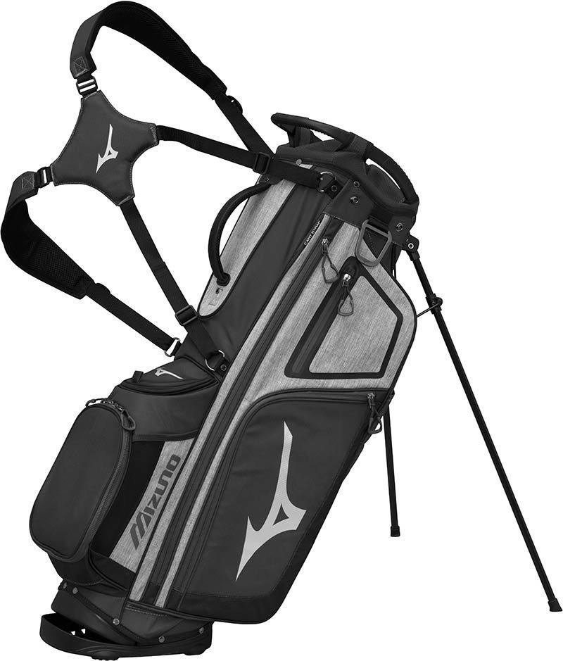 Bolsa de golf Mizuno BRD-4 Grey-Negro Bolsa de golf