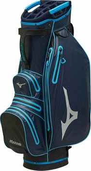 Golf torba Cart Bag Mizuno BR-DRI Navy/Cyan Golf torba Cart Bag - 1