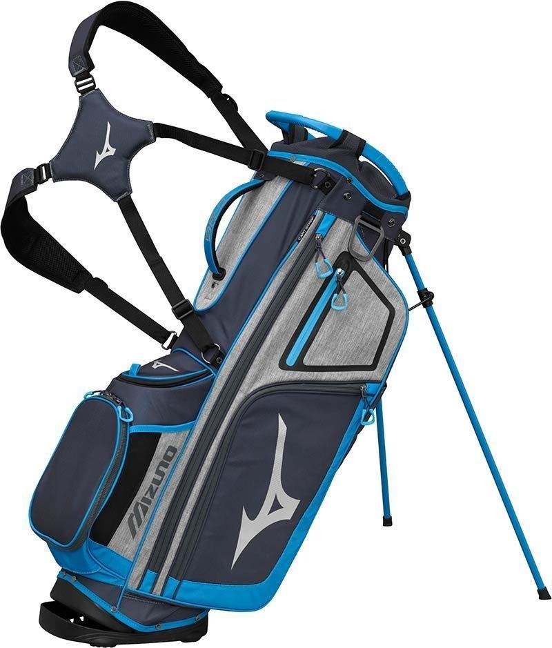Golf torba Stand Bag Mizuno BRD-4 Siva-Modra Golf torba Stand Bag