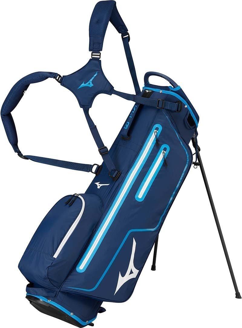 Borsa da golf Stand Bag Mizuno K1-LO Navy Borsa da golf Stand Bag