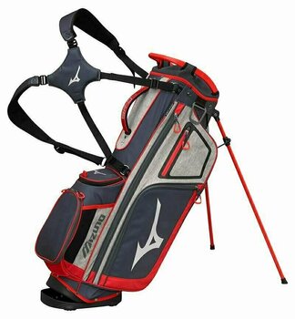 Golfbag Mizuno BRD-4 Grey-Red Golfbag - 1