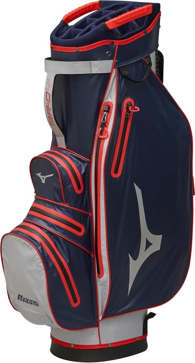 Golf Bag Mizuno BR-DRI Navy-Red Golf Bag