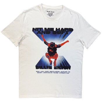 T-Shirt Billie Eilish Jump Tracklist White 2XL T-Shirt - 1