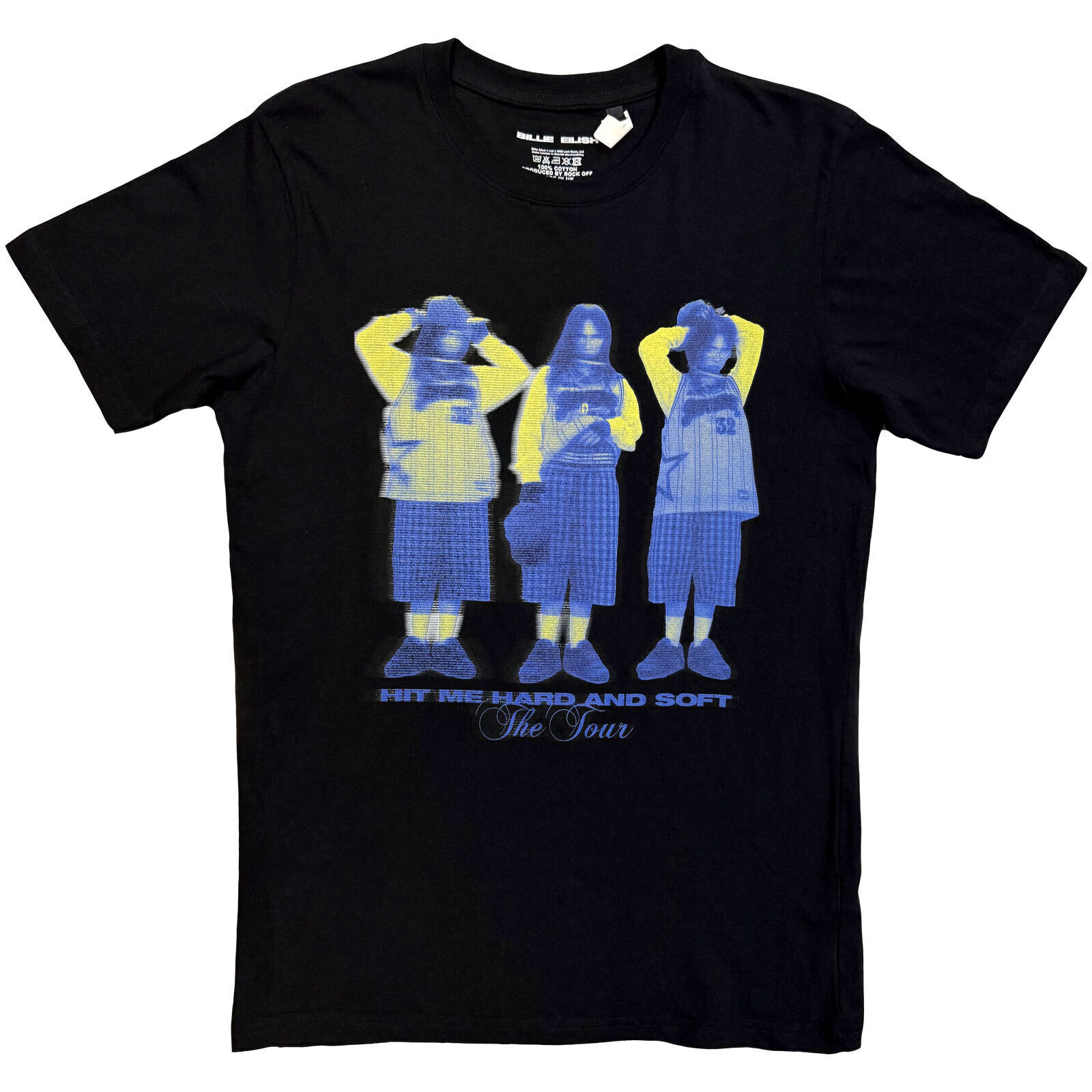 T-shirt Billie Eilish Blurred Stand Black L T-shirt