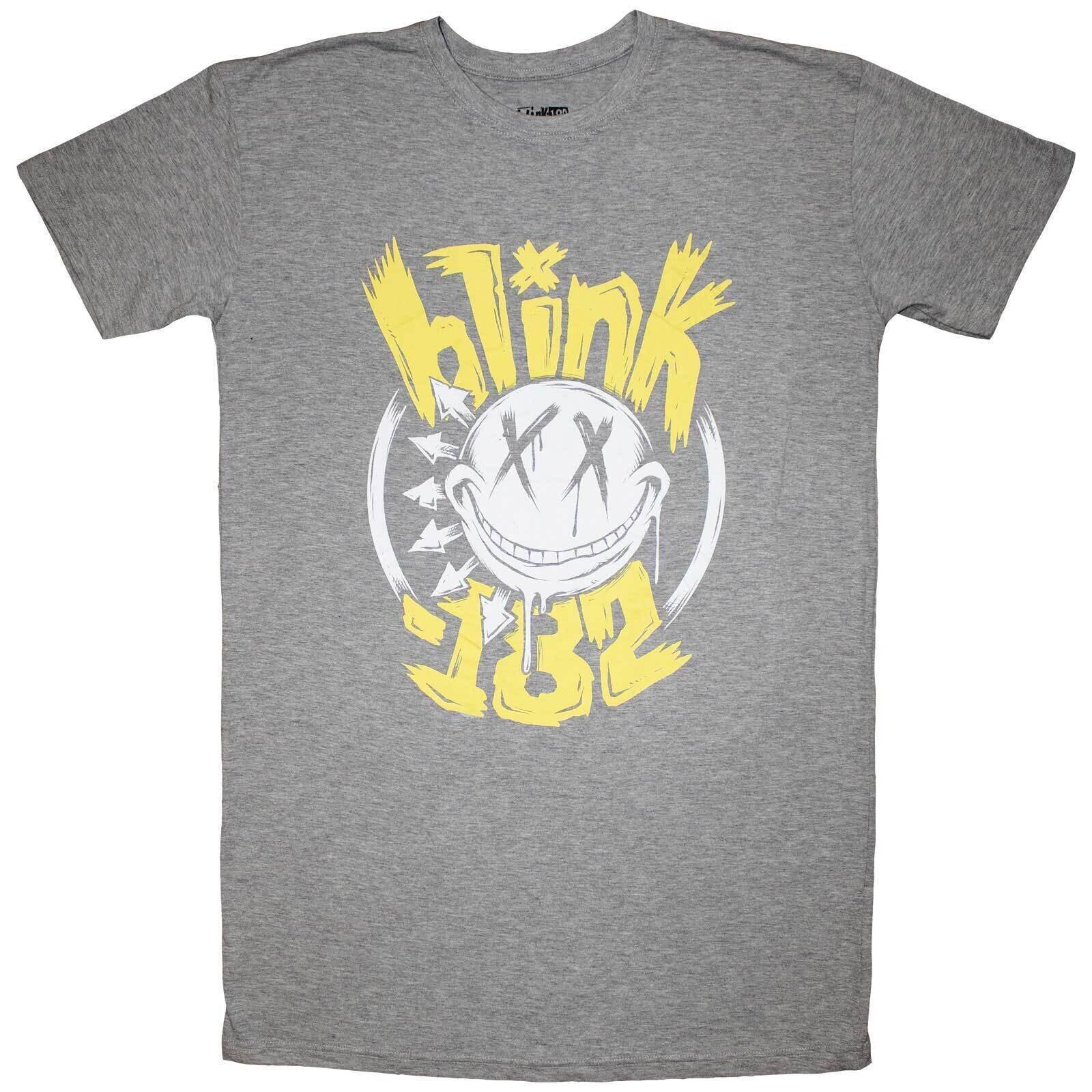 Skjorte Blink-182 Big Smile (Dress) Grey 2XL Dame Skjorte