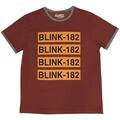 Blink-182 Logo Repeat Red XL T-Shirt