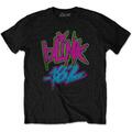 Blink-182 Neon Logo Black L T-särk