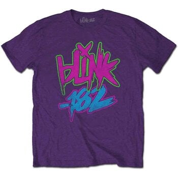Tricou Blink-182 Neon Logo Purple XL Tricou - 1