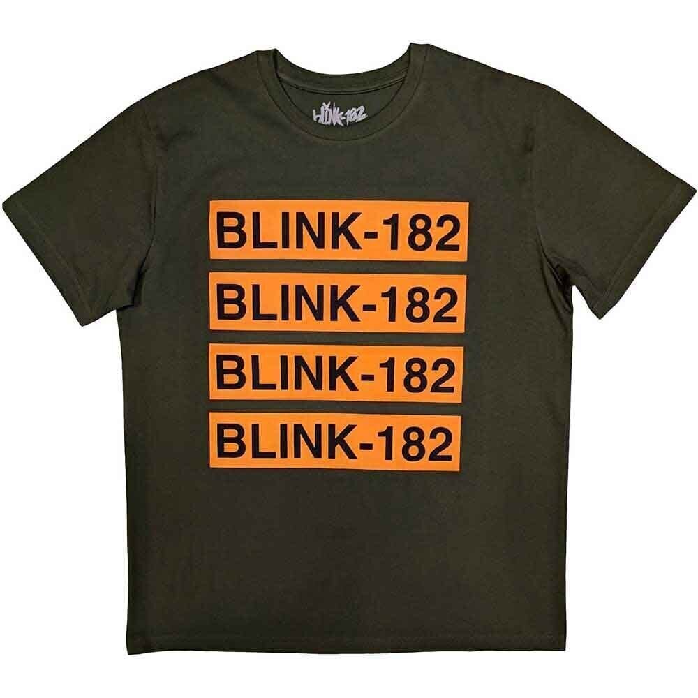 Košulja Blink-182 Log Repeat Military Green S Košulja