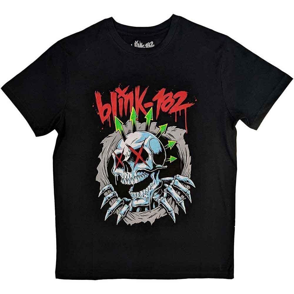 T-shirt Blink-182 Six Arrow Skull Black L T-shirt
